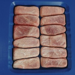 Frozen pork nuggets